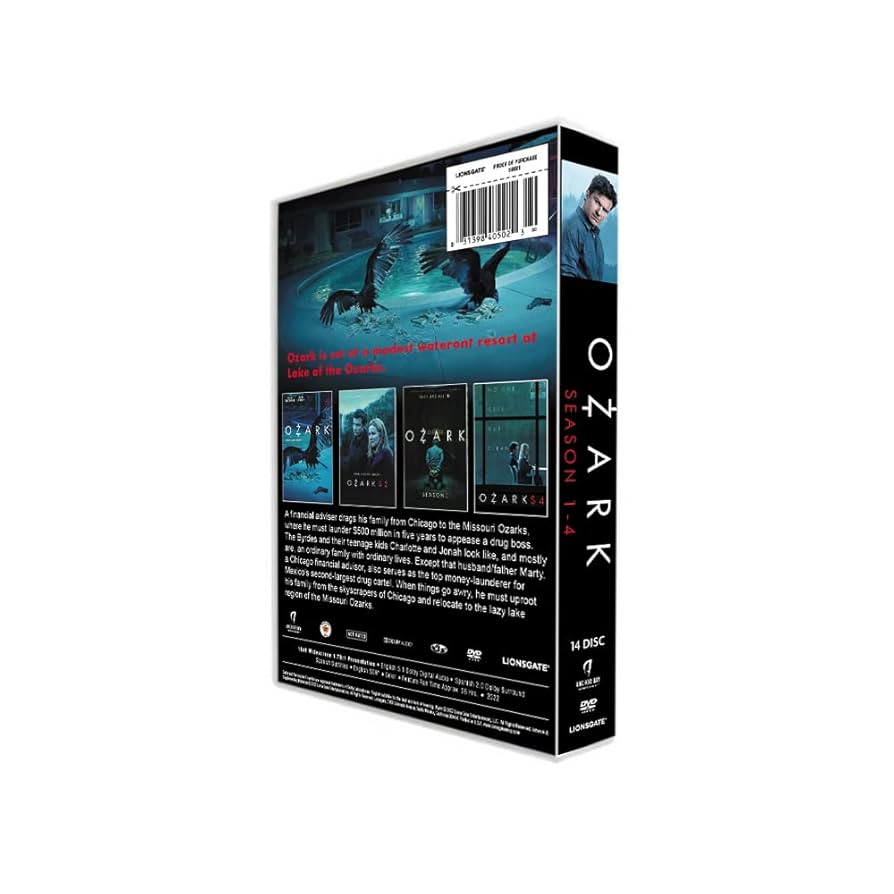 Amazon.co.jp: Ozark Season 1-4 [DVD] : パソコン・周辺機器